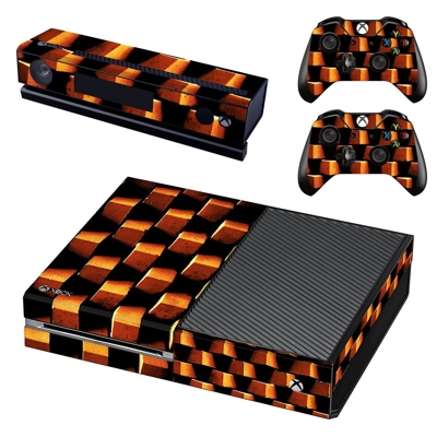 Brick Design decal skin for Xbox one Console and 2 Control.. Brick Design decal skin for Xbox one Console and 2 Control..