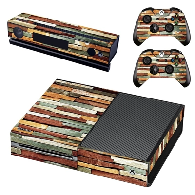 Multicolour stone wall decal skin for Xbox one Console and.. Multicolour stone wall decal skin for Xbox one Console and..