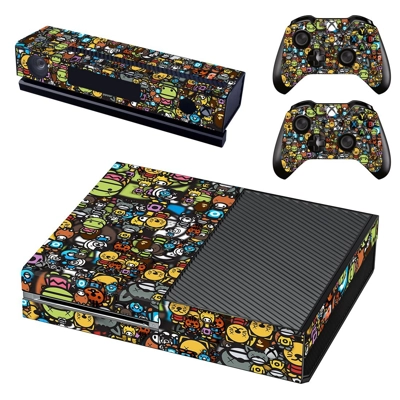 Emoji decal skin for Xbox one Console and 2 Controllers Emoji decal skin for Xbox one Console and 2 Controllers