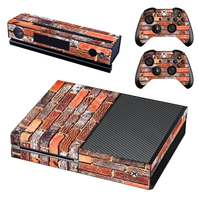Brick wall decal skin for Xbox one Console and 2 Controll.. Brick wall decal skin for Xbox one Console and 2 Controll..