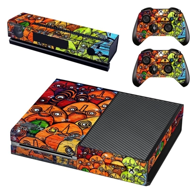 Graffiti decal skin for Xbox one Console and 2 Controllers Graffiti decal skin for Xbox one Console and 2 Controllers