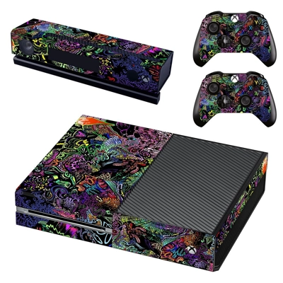 Graffiti decal skin for Xbox one Console and 2 Controllers Graffiti decal skin for Xbox one Console and 2 Controllers