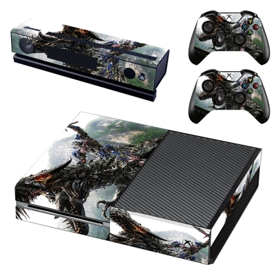Transformers 5 decal skin for Xbox one Console and 2 Contr.. Transformers 5 decal skin for Xbox one Console and 2 Contr..