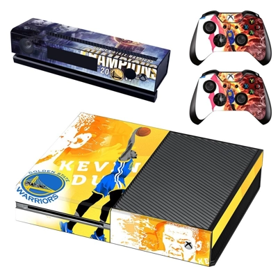 Golden state warriors decal skin for Xbox one Console and 2 Controllers