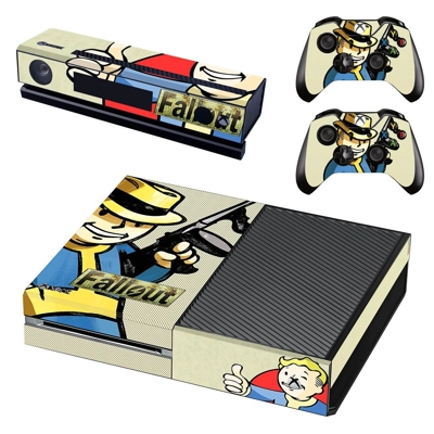 Fallout decal skin for Xbox one Console and 2 Controllers Fallout decal skin for Xbox one Console and 2 Controllers