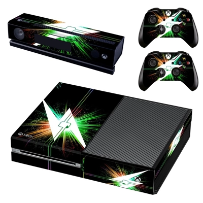 Lightning Bolt decal skin for Xbox one Console and 2 Cont.. Lightning Bolt decal skin for Xbox one Console and 2 Cont..