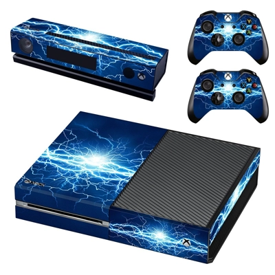 Lightning sky decal skin for Xbox one Console and 2 Contr.. Lightning sky decal skin for Xbox one Console and 2 Contr..