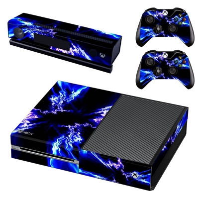 Electric Abstract lightning decal skin for Xbox one Consol.. Electric Abstract lightning decal skin for Xbox one Consol..