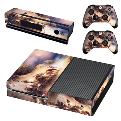 Famous oil painting decal skin for Xbox one Console and 2 Controllers