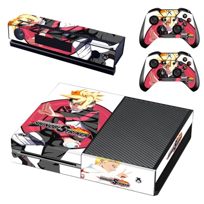 Naruto to Boruto Shinobi Striker decal skin for Xbox one Console and 2 Controllers