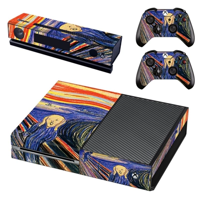 The Scream decal skin for Xbox one Console and 2 Controll.. The Scream decal skin for Xbox one Console and 2 Controll..