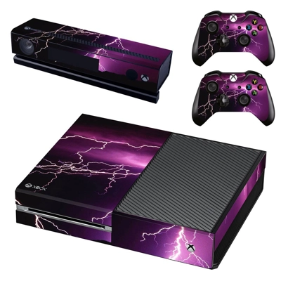 Lightning cloudy sky decal skin for Xbox one Console and 2.. Lightning cloudy sky decal skin for Xbox one Console and 2..