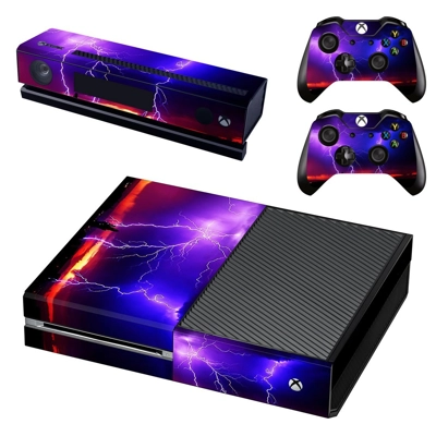 Lightning sky decal skin for Xbox one Console and 2 Contr.. Lightning sky decal skin for Xbox one Console and 2 Contr..
