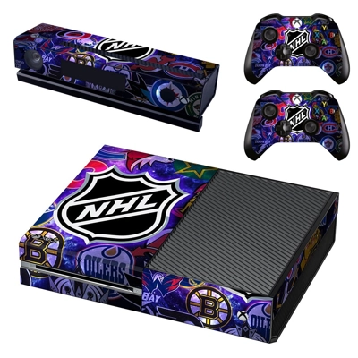 NHL decal skin for Xbox one Console and 2 Controllers NHL decal skin for Xbox one Console and 2 Controllers