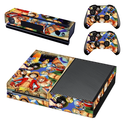 One Piece decal skin for Xbox one Console and 2 Controllers