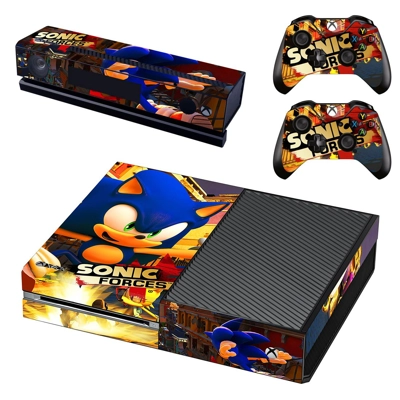 Sonic Forces decal skin for Xbox one Console and 2 Control.. Sonic Forces decal skin for Xbox one Console and 2 Control..