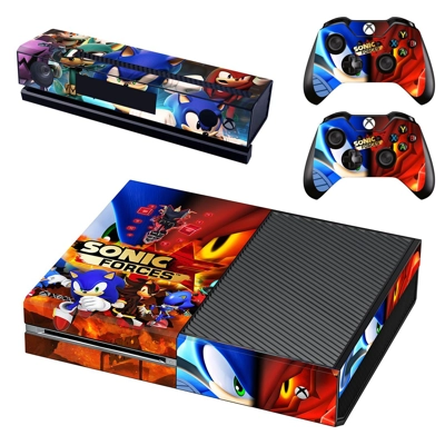 Sonic Forces decal skin for Xbox one Console and 2 Control.. Sonic Forces decal skin for Xbox one Console and 2 Control..