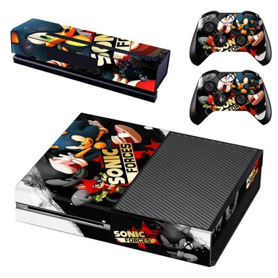 Sonic Forces decal skin for Xbox one Console and 2 Control.. Sonic Forces decal skin for Xbox one Console and 2 Control..
