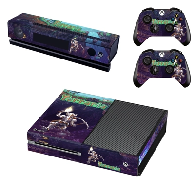 Terraria decal skin for Xbox one Console and 2 Controllers Terraria decal skin for Xbox one Console and 2 Controllers