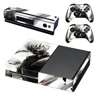 Tokyo Ghoul decal skin for Xbox one Console and 2 Controll.. Tokyo Ghoul decal skin for Xbox one Console and 2 Controll..
