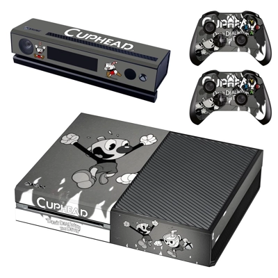 Cuphead decal skin for Xbox one Console and 2 Controllers Cuphead decal skin for Xbox one Console and 2 Controllers