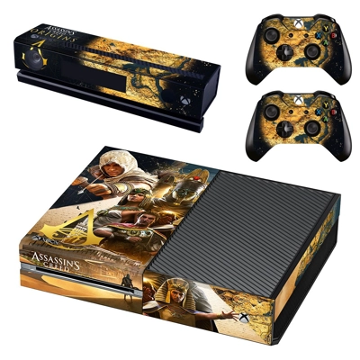 Assassin's Creed Origins decal skin for Xbox one Console and 2 Controllers