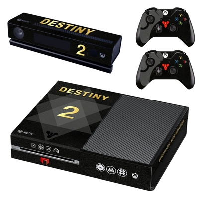 Destiny 2 decal skin for Xbox one Console and 2 Controllers Destiny 2 decal skin for Xbox one Console and 2 Controllers