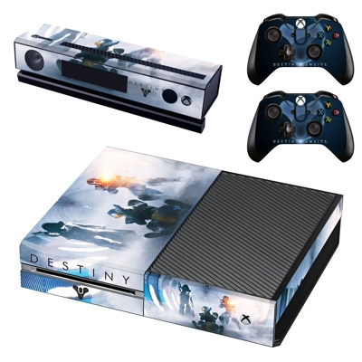 Destiny decal skin for Xbox one Console and 2 Controllers