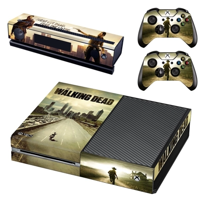 The Walking Dead decal skin for Xbox one Console and 2 Con.. The Walking Dead decal skin for Xbox one Console and 2 Con..