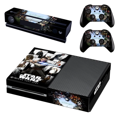 Star Wars The Last Jedi decal skin for Xbox one Console and 2 Controllers