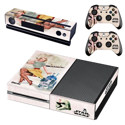 Star Wars decal skin for Xbox one Console and 2 Controllers Star Wars decal skin for Xbox one Console and 2 Controllers