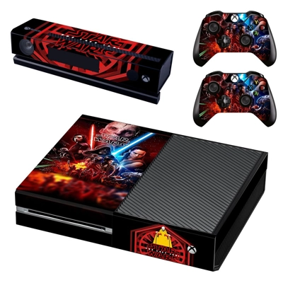 Star Wars The Last Jedi decal skin for Xbox one Console and 2 Controllers