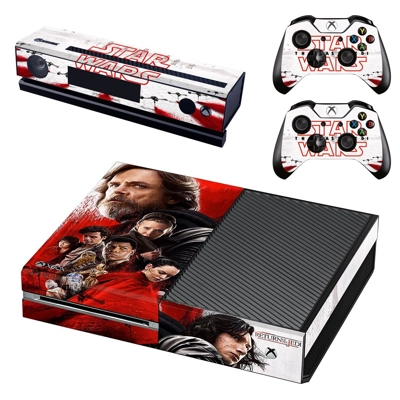Star Wars The Last Jedi decal skin for Xbox one Console and 2 Controllers