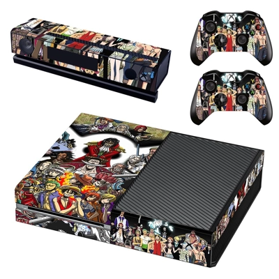 One Piece decal skin for Xbox one Console and 2 Controllers One Piece decal skin for Xbox one Console and 2 Controllers