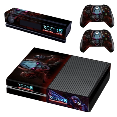 XCOM 2 War of the Choosen decal skin for Xbox one Console and 2 Controllers