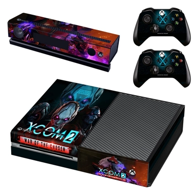 XCOM 2 War of the Choosen decal skin for Xbox one Console and 2 Controllers