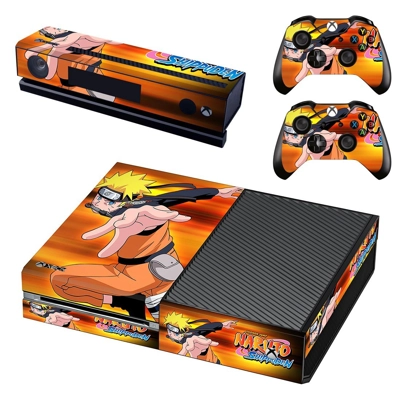 Naruto Shippuden decal skin for Xbox one Console and 2 Con.. Naruto Shippuden decal skin for Xbox one Console and 2 Con..