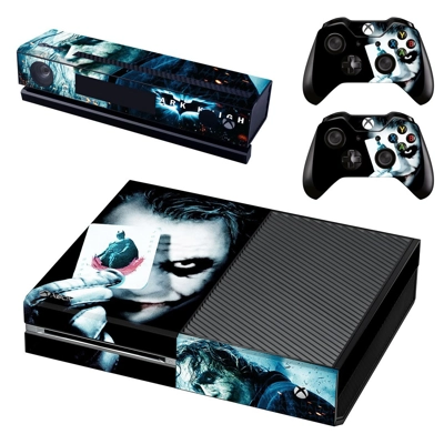 The Joker decal skin for Xbox one Console and 2 Controllers The Joker decal skin for Xbox one Console and 2 Controllers