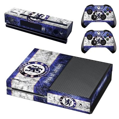 Chelsea FC decal skin for Xbox one Console and 2 Controllers
