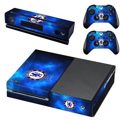 Chelsea FC decal skin for Xbox one Console and 2 Controllers