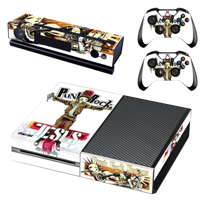 Punk Rock Jesus decal skin for Xbox one Console and 2 Cont.. Punk Rock Jesus decal skin for Xbox one Console and 2 Cont..