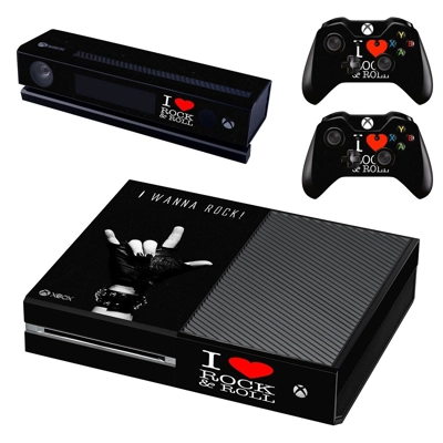 I love rock and roll decal skin for Xbox one Console and 2.. I love rock and roll decal skin for Xbox one Console and 2..