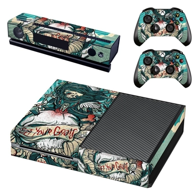 Set your goals decal skin for Xbox one Console and 2 Controllers
