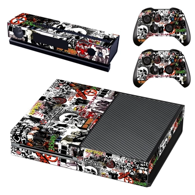 Music bands decal skin for Xbox one Console and 2 Controll.. Music bands decal skin for Xbox one Console and 2 Controll..