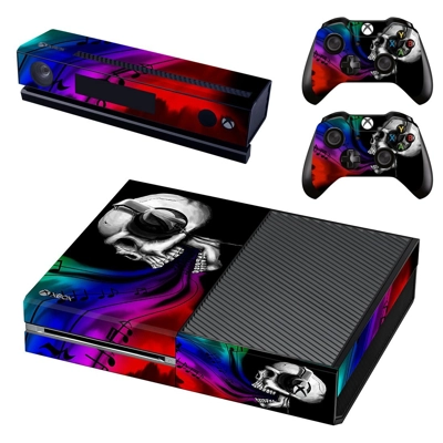 Skulls Music decal skin for Xbox one Console and 2 Control.. Skulls Music decal skin for Xbox one Console and 2 Control..