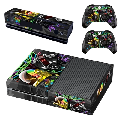 Daft punk full HD decal skin for Xbox one Console and 2 Controllers