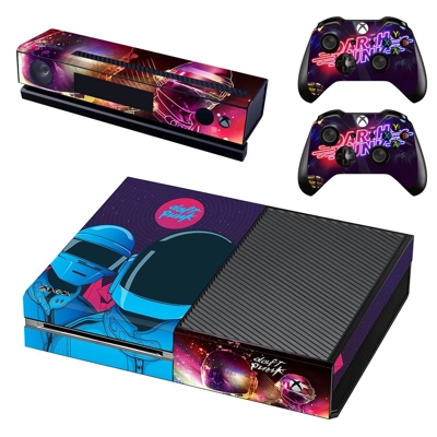Daft punk decal skin for Xbox one Console and 2 Controllers Daft punk decal skin for Xbox one Console and 2 Controllers