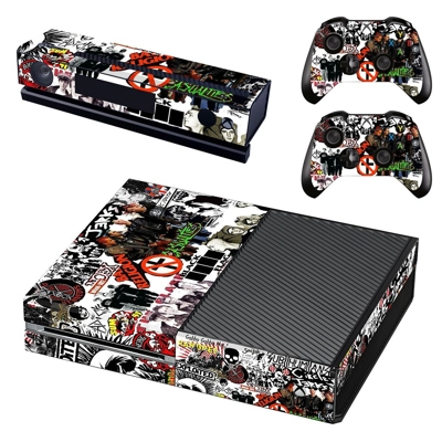 Music bands decal skin for Xbox one Console and 2 Controll.. Music bands decal skin for Xbox one Console and 2 Controll..