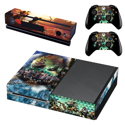 Sea of Thieves decal skin for Xbox one Console and 2 Controllers