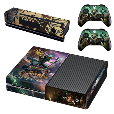 Sea of Thieves decal skin for Xbox one Console and 2 Controllers